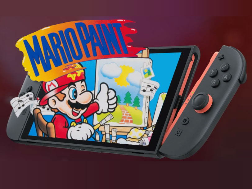 Mario Paint llega a Switch con modo ratón y pura nostalgia.