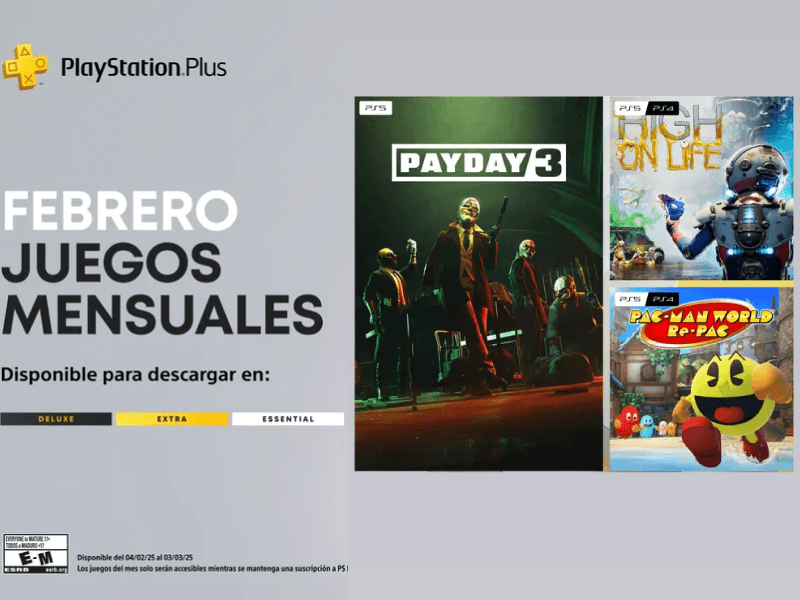 PlayStation Plus en Febrero