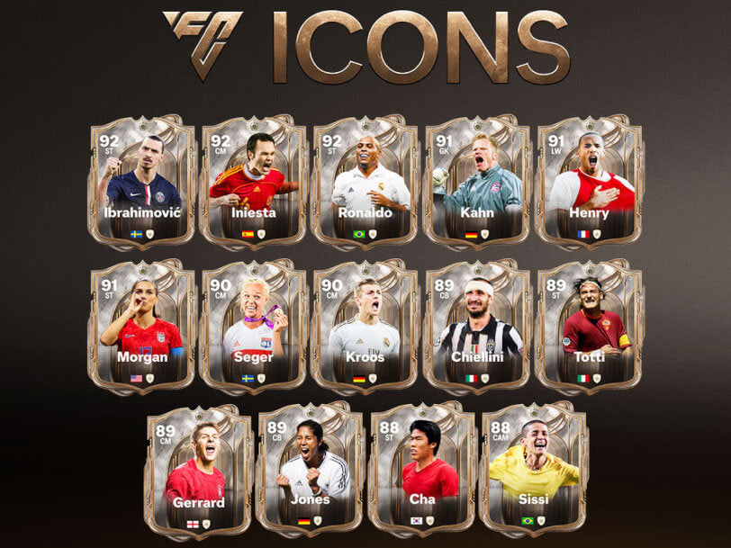 Juega como leyenda en EA Sports FC 26.