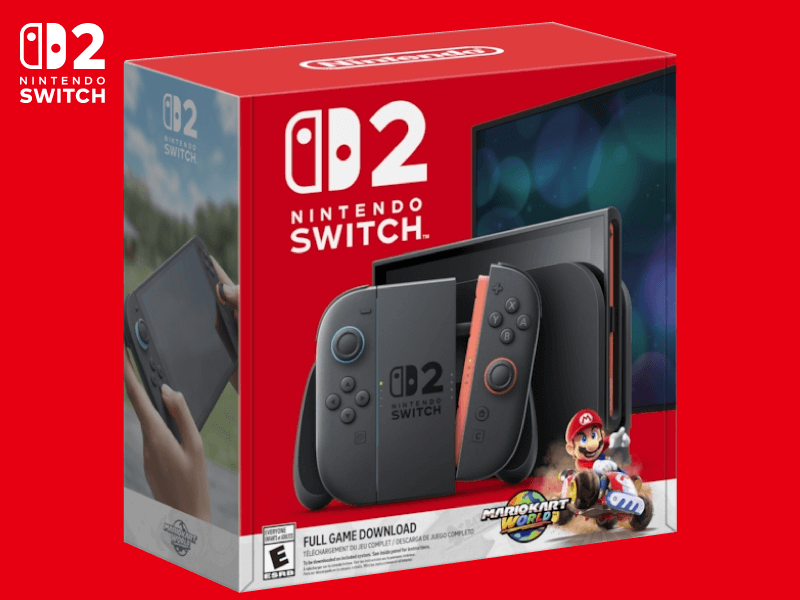 Paquete de Mario Kart World tendrá disponibilidad limitada.