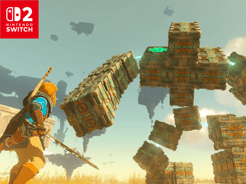 Reparación de armas en Zelda Botw y Totk para Switch 2.