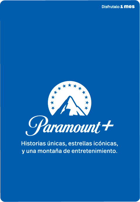 Tarjeta Paramount 1 mes
