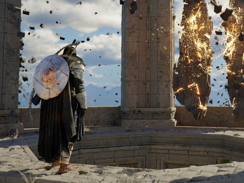 Descubre la mochila explosiva de Crimson Desert.