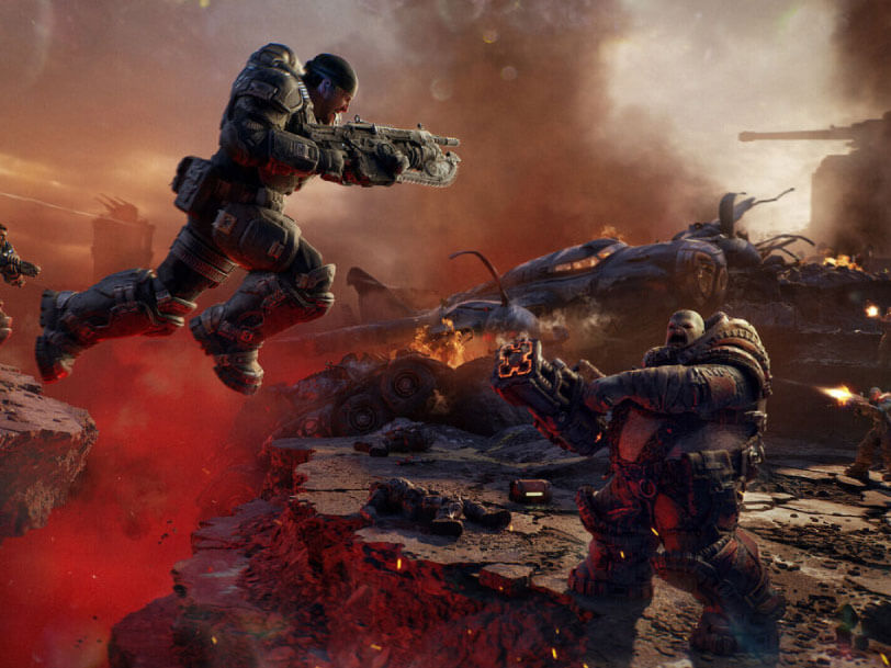 El cooperativo para 4 jugadores está de regreso en Gears of War: E-Day.