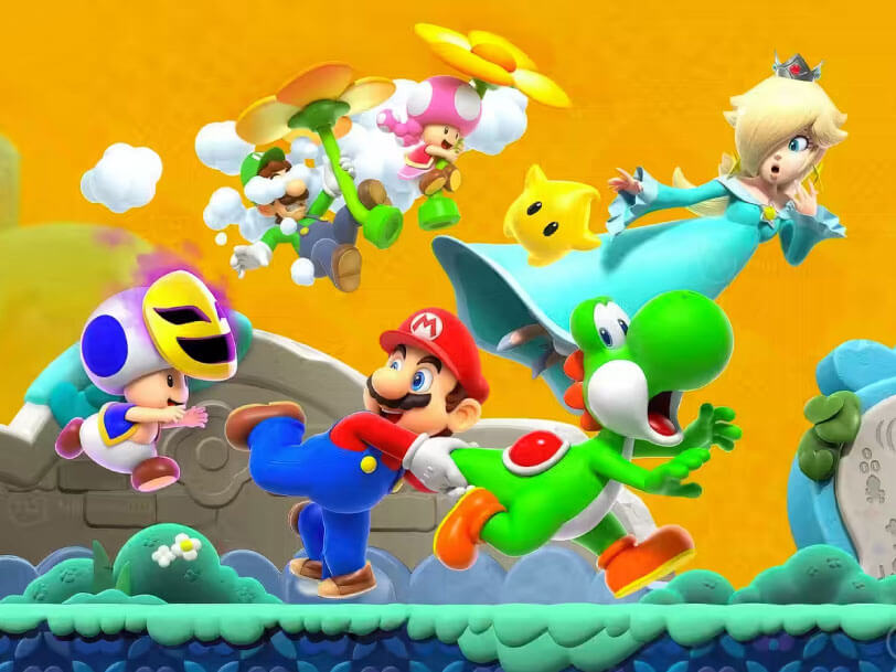 Switch 2 lleva Super Mario Bros Wonder al siguiente nivel.