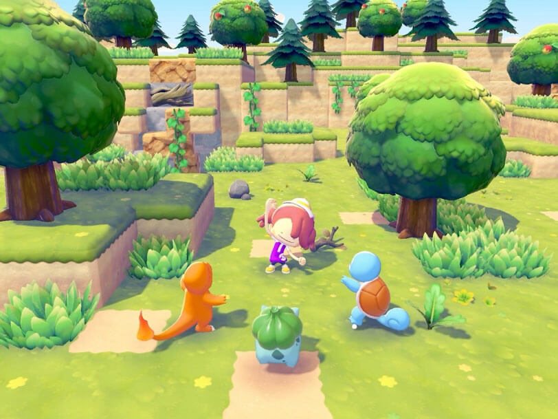 Construye, explora, y haz de la isla tu propia leyenda pokemon.