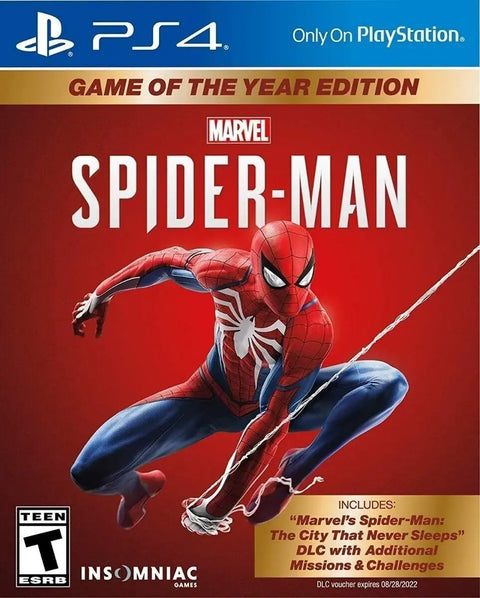 Spiderman Game of The Year Edition Sony Interactive Entertainment