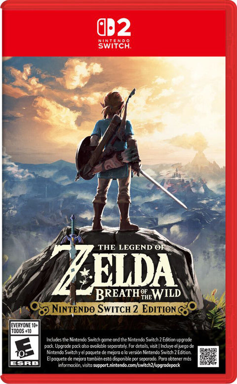 The Legend of Zelda Breath of the Wild Nintendo Switch 2 Edition