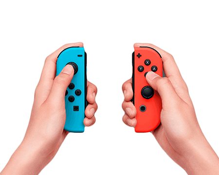 Control Joy-Con (L-R) Azul y Rojo Neón