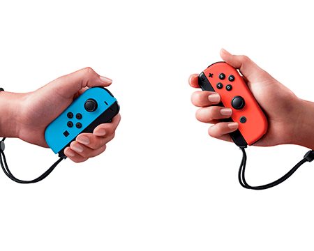 Control Joy-Con (L-R) Azul y Rojo Neón