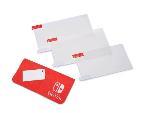Kit Protector de Pantalla Antireflejos PowerA para Nintendo Switch (3 Unidades)