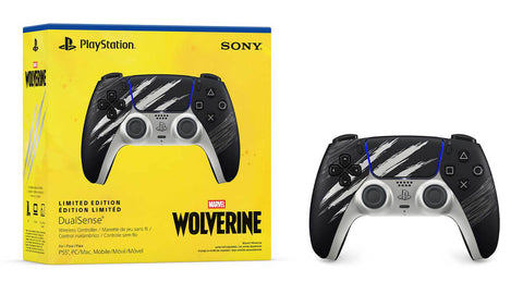 Control inalámbrico DualSense Marvel’s Wolverine Adamantium Edición Limitada
