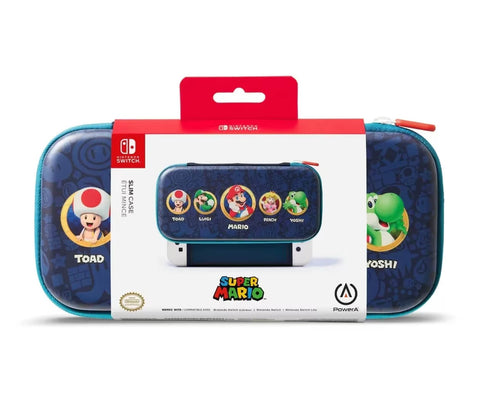 Estuche PowerA para Nintendo Switch - Mushroom Kingdom Heroes