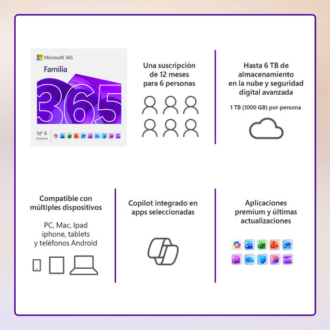 Microsoft Office 365 Familia