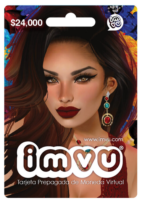 Tarjeta Prepagada IMVU 20.000 + costo adicional