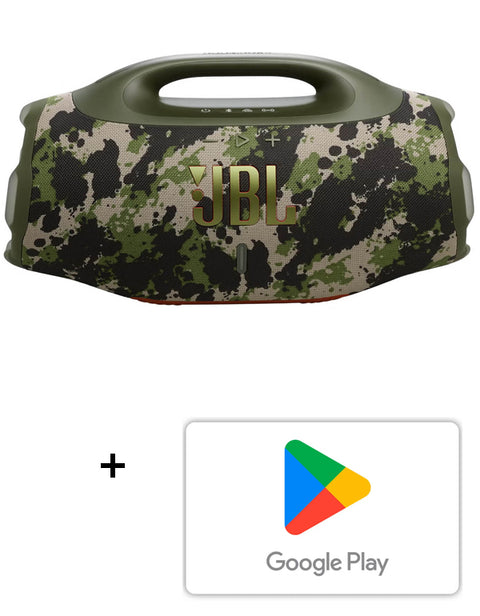 Combo JBL Boombox 4 Speaker Bluetooth Squad + Código de Google Play $40.000
