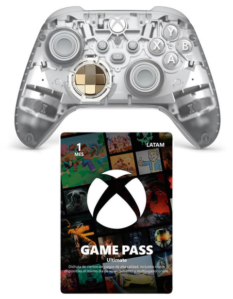Combo XBOX, Control XBOX Edición Especial Ghost Cipher + Game Pass Ultimate 1 mes