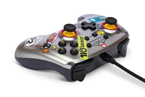 Control PowerA Alámbrico cable mejorado para Nintendo Switch - Mario Kart