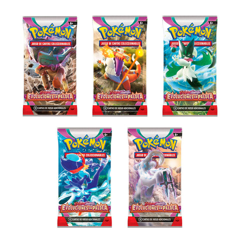 Cartas Pokémon TCG SV02 Paldea Evolved Boos SPANISH
