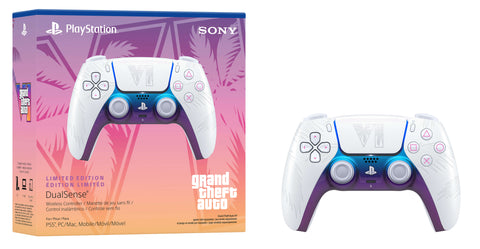 Control inalámbrico DualSense Grand Theft Auto VI White Edición Limitada