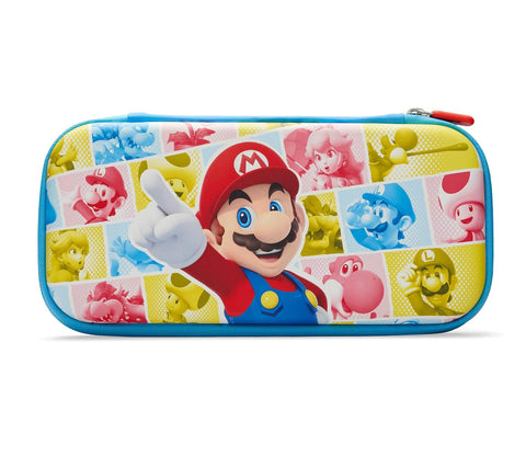 Estuche PowerA para Nintendo Switch - Mushroom Kingdom Reel
