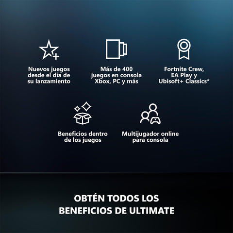 Xbox Game Pass Ultimate – Suscripción de 1 mes