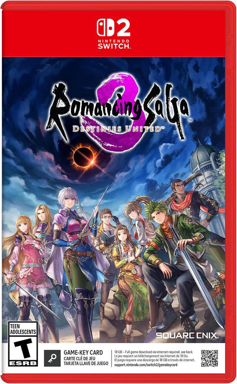 Romancing SaGa 3 Destinies United Nintendo Switch 2 Edition