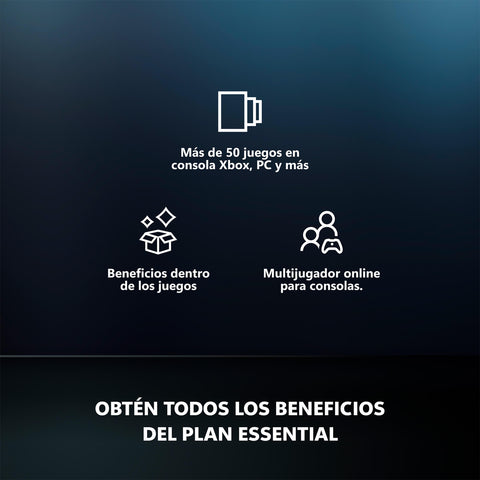 Xbox Game Pass Essential – Suscripción de 12 meses