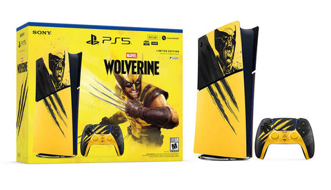 Consola PS5 Edición Digital Bundle Marvel’s Wolverine Battle Yellow Edición Limitada