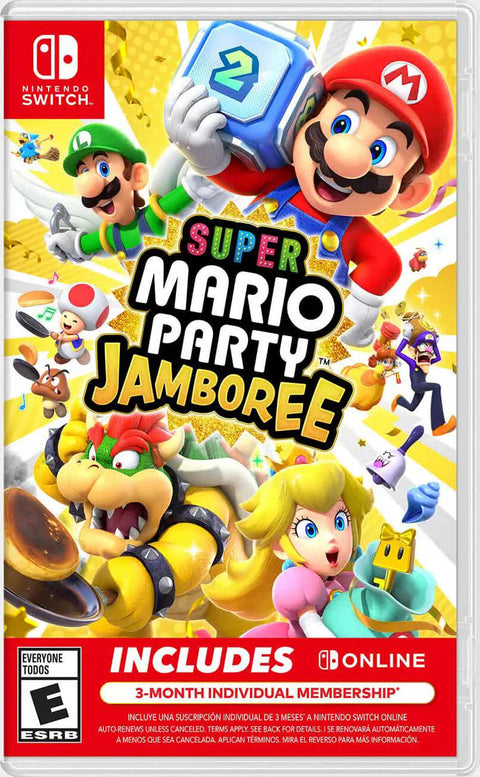 Super Mario Party Jamboree Incluye 3 meses Nintendo Switch Online