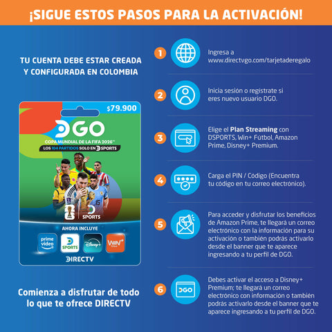 DIRECTV DGO $79.900