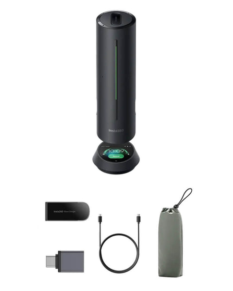 Altavoz profesional Insta360 Wave Graphite Black con IA