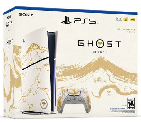 Consola PS5 Estándar Ghost of Yōtei Edición Dorada Limitada