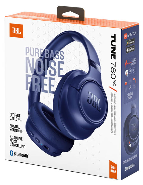 JBL Audifonos Tune 780NC (Bluetooth) Azul