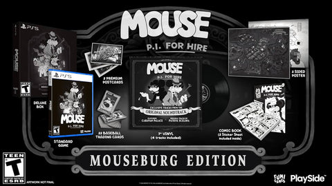 MOUSE: P.I. For Hire: The Mouseburg Edition PS5