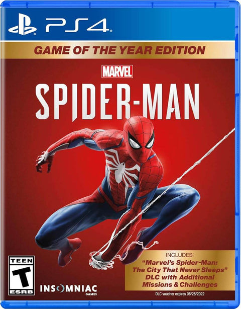 Spiderman Game of The Year Edition