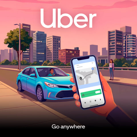 Tarjeta Regalo Uber variable ($20.000 - $500.000)