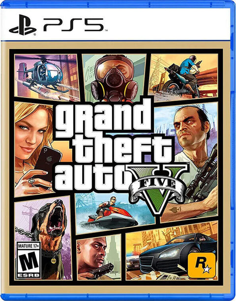 Combo Consola PS5 Estandar Modelo Slim Bundle (Ratchet & Clank-Returnal) + Grand Theft Auto Five PS5