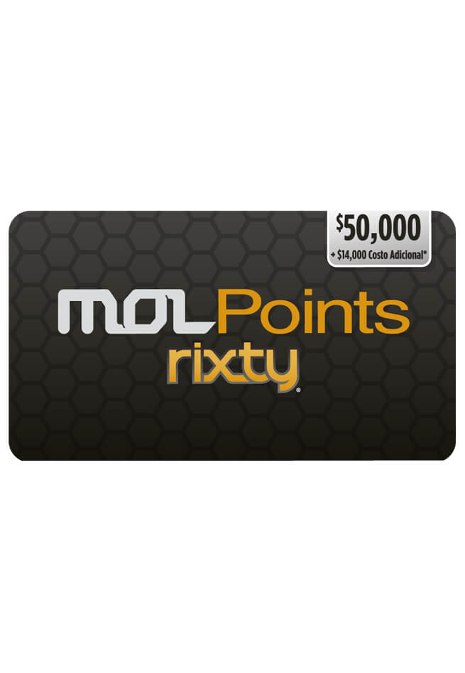 Tarjeta Rixty 50.000 + costo adicional - Dprimero