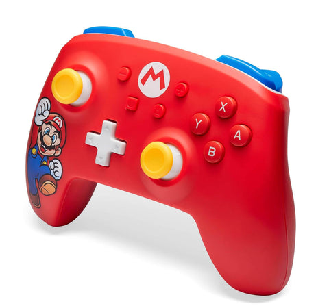 Control PowerA Inalámbrico para Nintendo Switch - Mario Joy
