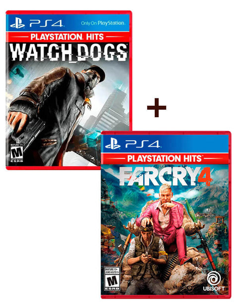 Combo Watchdogs Hits + Far Cry 4 Hits