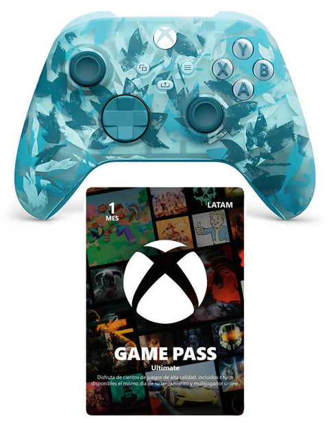 Combo XBOX, Control XBOX Ice Breaker Edición Especial + Game Pass Ultimate 1 mes