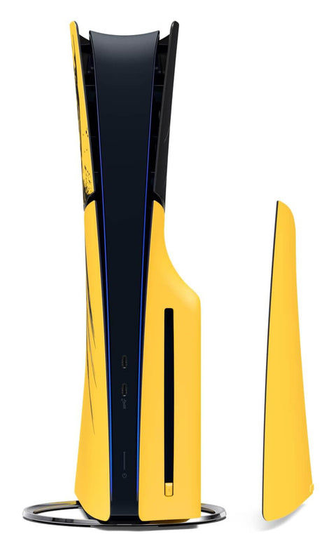 Cubiertas para consola PS5 Slim Marvel’s Wolverine Battle Yellow Edición Limitada