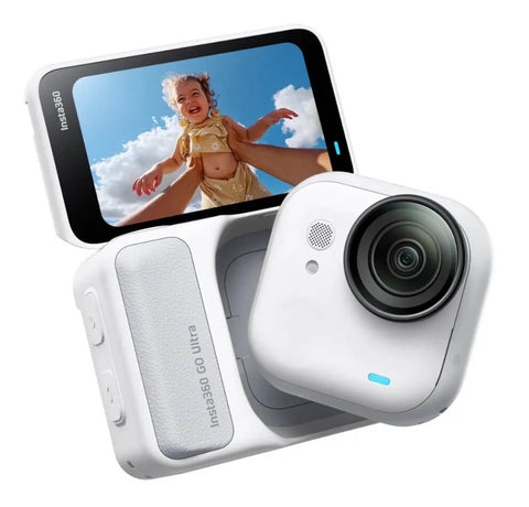 Cámara Insta360 Go Ultra Standard Bundle Arctic White