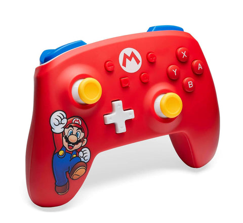 Control PowerA Inalámbrico para Nintendo Switch - Mario Joy
