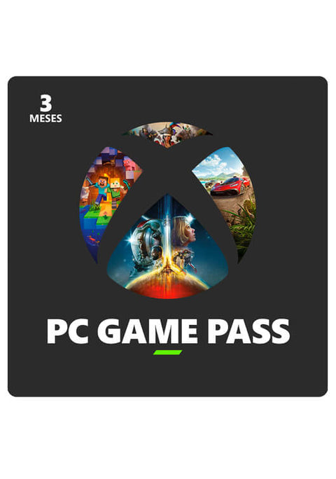 Tarjeta Xbox Game Pass para PC 3 meses