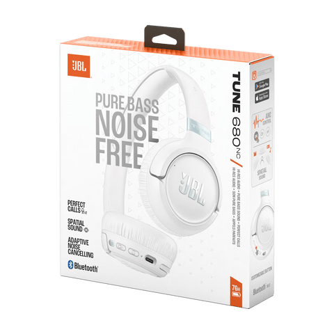 JBL Audifonos Tune 680NC (Bluetooth) Blanco