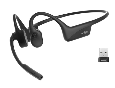 Auriculares Shokz OpenComm 2 USB-C/A Black
