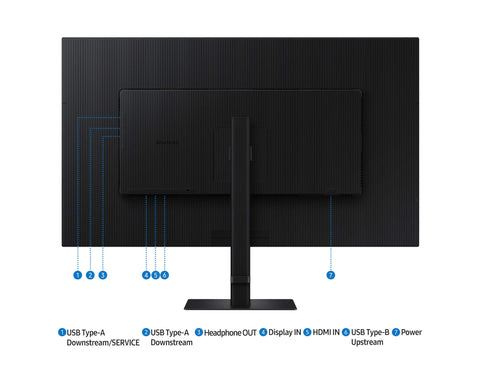 Monitor ViewFinity Samsung S8 S80D UHD 37 pulgadas