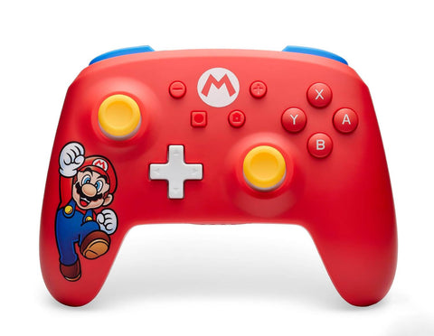 Control PowerA Inalámbrico para Nintendo Switch - Mario Joy